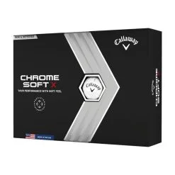 Callaway 2022 Chrome Soft X Golf Balls-Wht