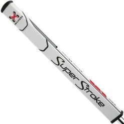 SS Traxion Flatso XL+ 2.0 Putter-Wht/Red/Gry