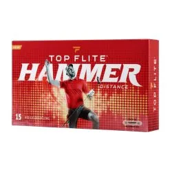 Top Flite Hammer Distance Golf Balls - 15 Pack